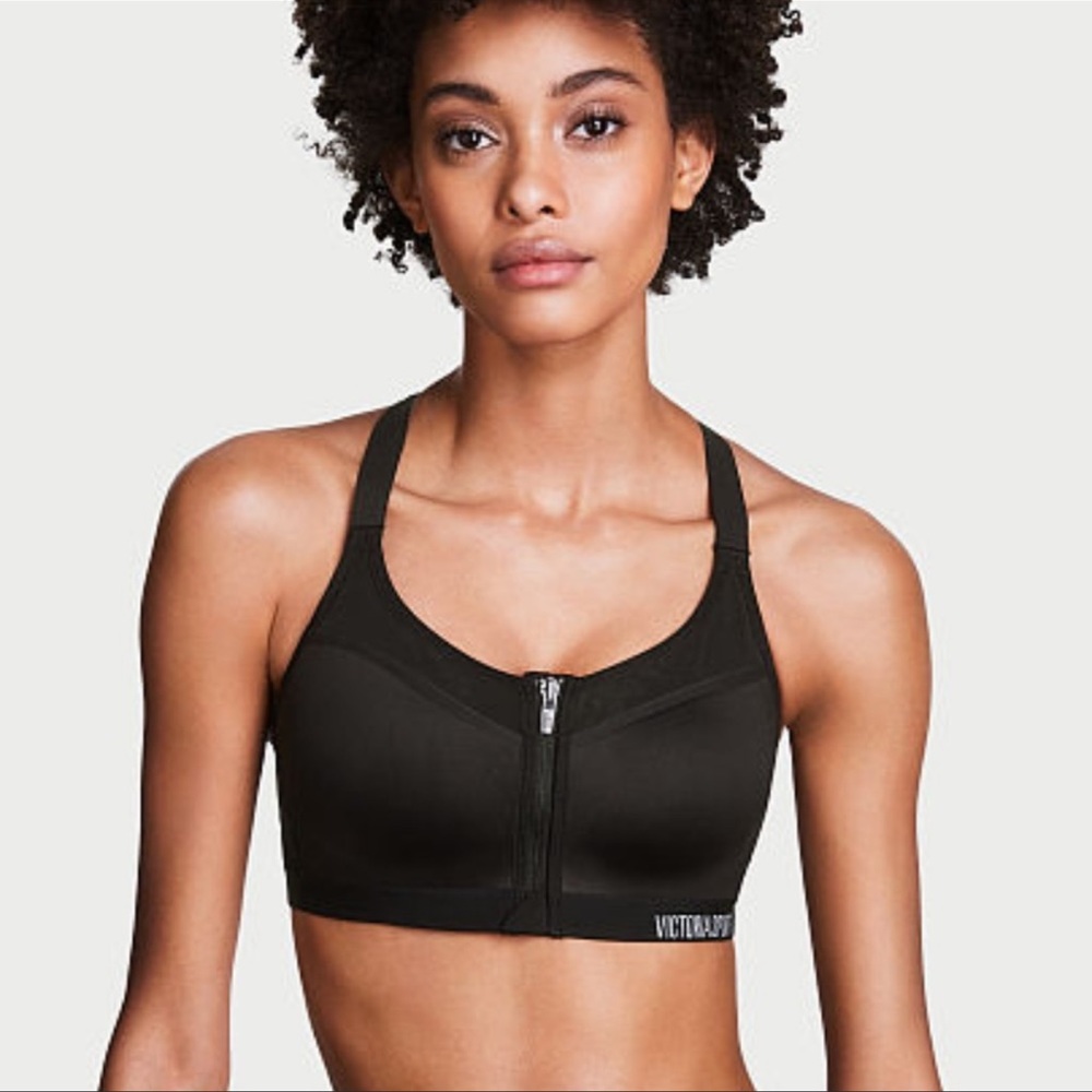Knockout High Impact Front-Close Sports Bra 34D